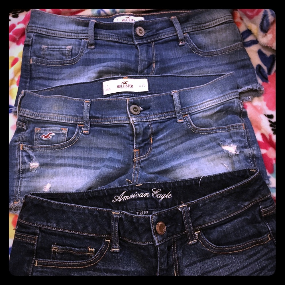 Midi shorts